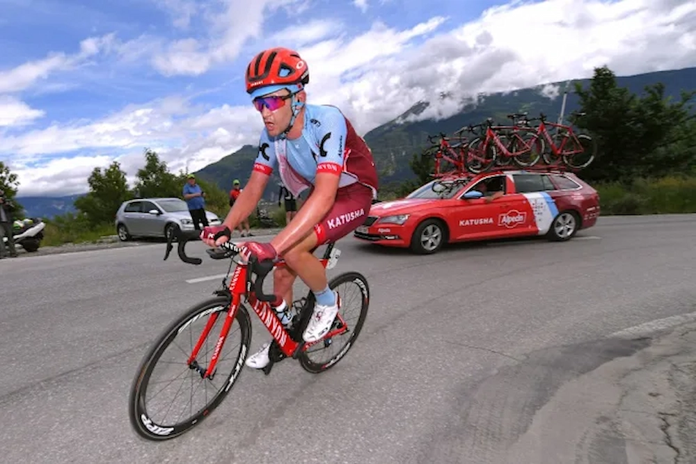 Professional cyclist Willie Smit